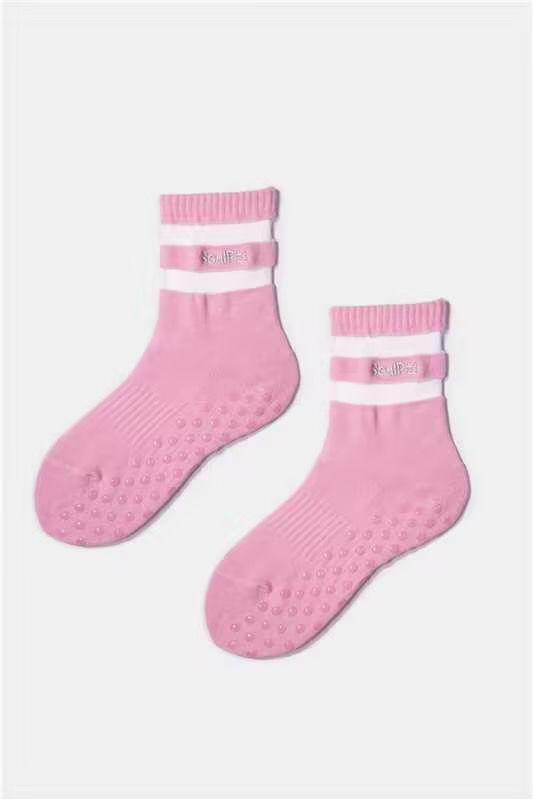 SculPtd Pilates Beautiful Sweet Mesh Stylish Grip Socks